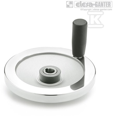 Roue à main GN 321.5-125-K12-D-DR - Z008988